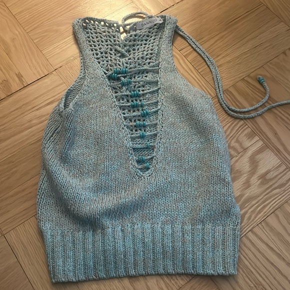 Printed Square Neckline Top - Picture 1 of 7